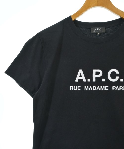 A.P.C.（アーペーセー）Tシャツ・カットソー 黒 サイズ:M メンズ/2200647719091