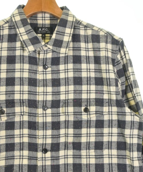 A.P.C.（アーペーセー）カジュアルシャツ 白 サイズ:M メンズ/2200645152012