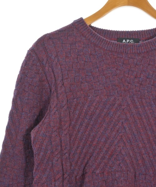 A.P.C.（アーペーセー）ニット・セーター 紫 サイズ:S メンズ/2200645966145