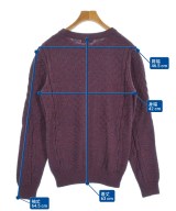 A.P.C.（アーペーセー）ニット・セーター 紫 サイズ:S メンズ/2200645966145