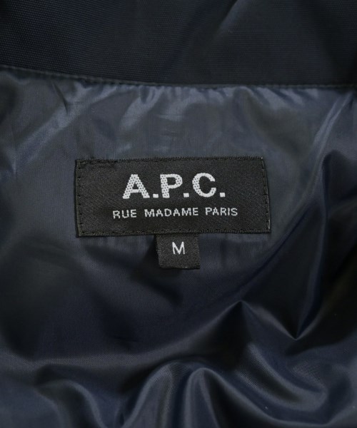 A.P.C.（アーペーセー）ステンカラーコート 黒 サイズ:M メンズ/2200700390014