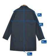 A.P.C.（アーペーセー）ステンカラーコート 黒 サイズ:M メンズ/2200700390014