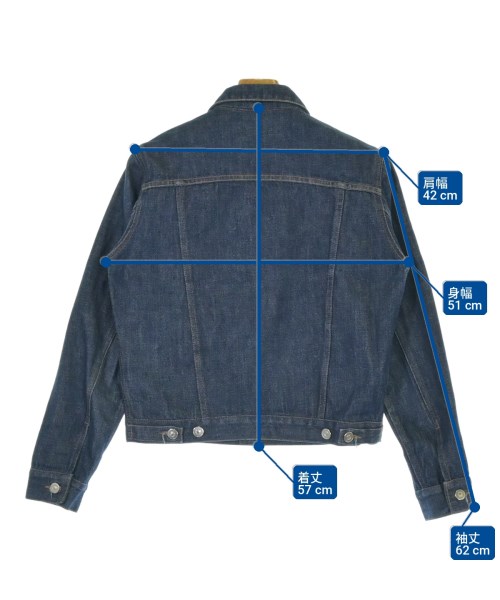 A.P.C.（アーペーセー）デニムジャケット 紺 サイズ:S メンズ/2200699247153