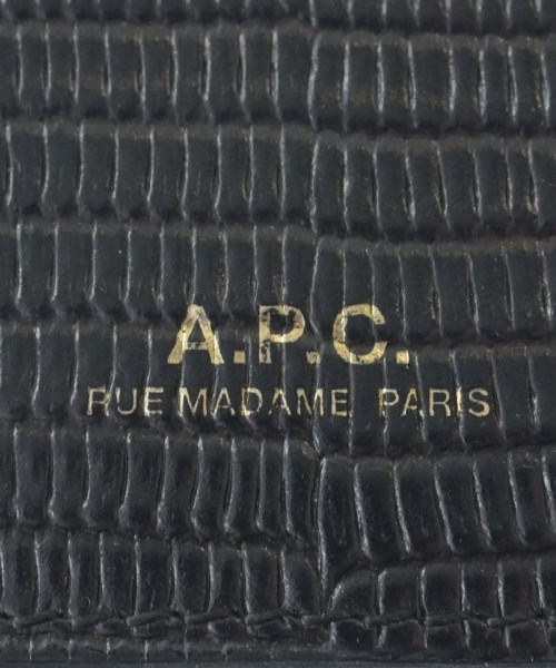 A.P.C.（アーペーセー）財布・コインケース 黒 サイズ:- メンズ/2200702790010