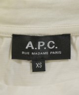 A.P.C.（アーペーセー）Tシャツ・カットソー 白 サイズ:XS メンズ/2200698749047