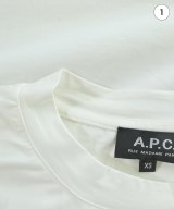 A.P.C.（アーペーセー）Tシャツ・カットソー 白 サイズ:XS メンズ/2200698749047