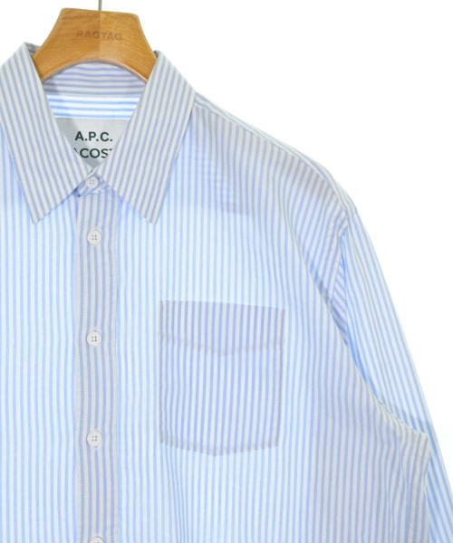 A.P.C.（アーペーセー）カジュアルシャツ 青 サイズ:M メンズ/2200703158024