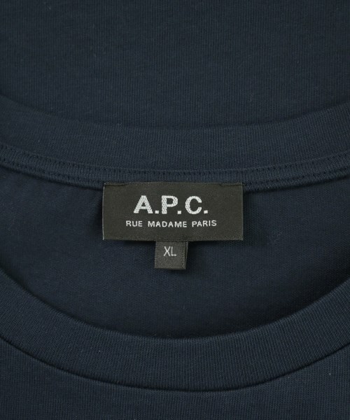 A.P.C.（アーペーセー）Tシャツ・カットソー 紺 サイズ:XL メンズ/2200703158048