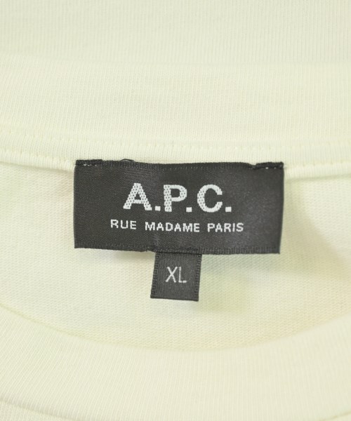 A.P.C.（アーペーセー）Tシャツ・カットソー 白 サイズ:XL メンズ/2200703158062