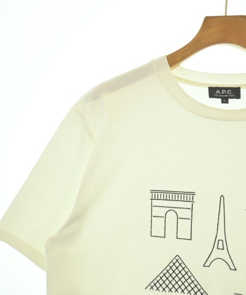 A.P.C.（アーペーセー）Tシャツ・カットソー 白 サイズ:XL メンズ/2200703158062