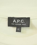 A.P.C.（アーペーセー）Tシャツ・カットソー 白 サイズ:XL メンズ/2200703158062