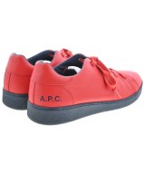 A.P.C.（アーペーセー）スニーカー 赤 サイズ:28.27cm メンズ/2200703158130