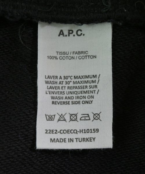 A.P.C.（アーペーセー）ショートパンツ 黒 サイズ:M メンズ/2200704862098