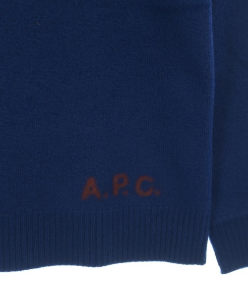 A.P.C.（アーペーセー）ニット・セーター 青 サイズ:S メンズ/2200704969032