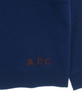 A.P.C.（アーペーセー）ニット・セーター 青 サイズ:S メンズ/2200704969032