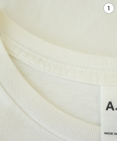A.P.C.（アーペーセー）Tシャツ・カットソー 白 サイズ:XL メンズ/2200704969056