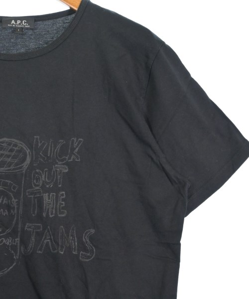 A.P.C.（アーペーセー）Tシャツ・カットソー 黒 サイズ:1(S位) メンズ/2200699906296