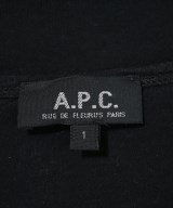 A.P.C.（アーペーセー）Tシャツ・カットソー 黒 サイズ:1(S位) メンズ/2200699906296