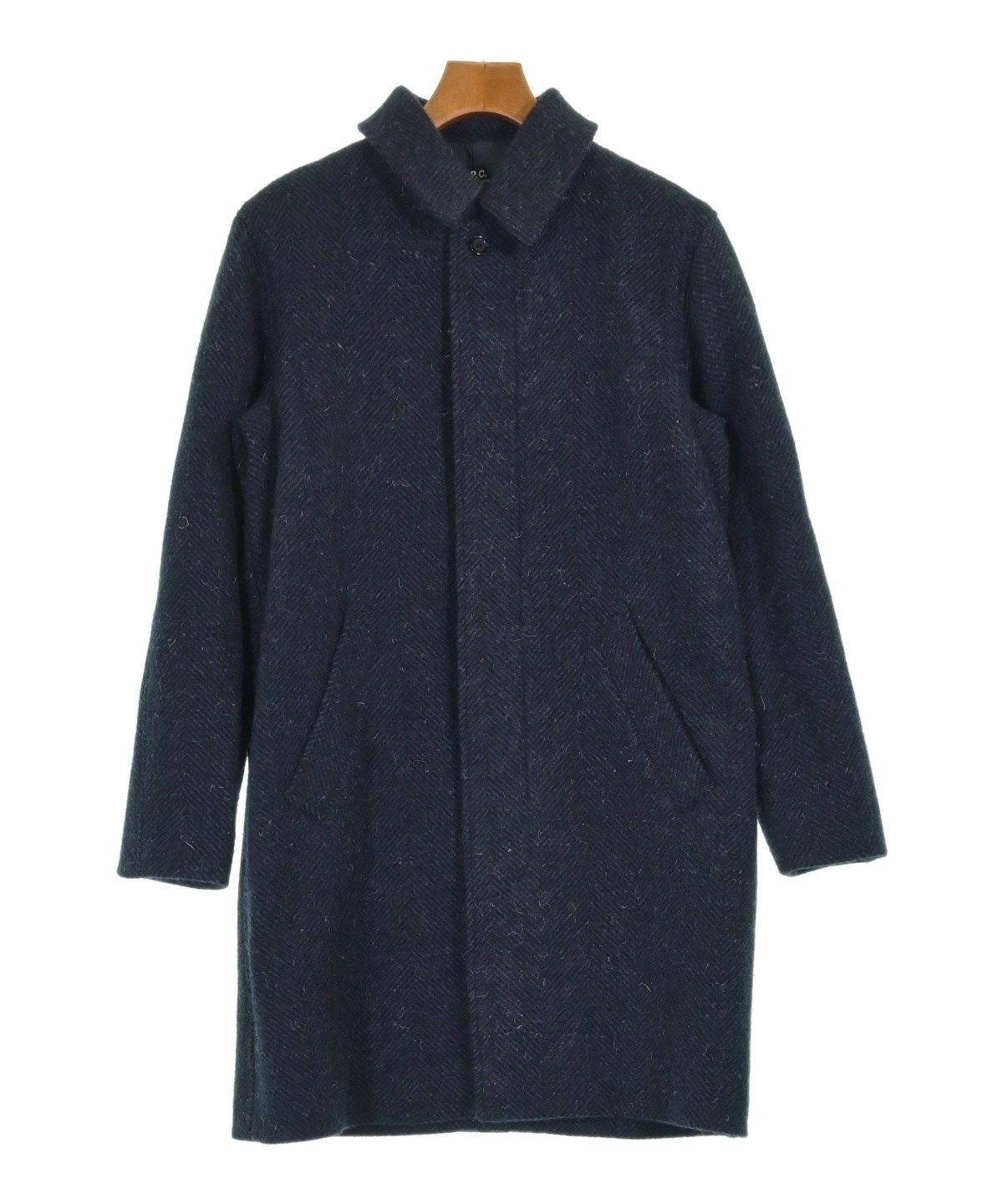 A.P.C.（アーペーセー）コート 紺 サイズ:XS メンズ/2200702409011