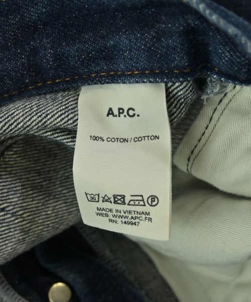 A.P.C.（アーペーセー）デニムパンツ 紺 サイズ:31(M位) メンズ/2200705668088