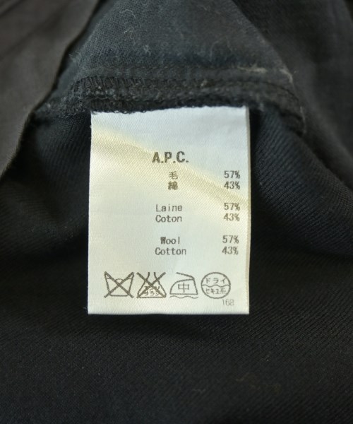 A.P.C.（アーペーセー）スラックス 黒 サイズ:S メンズ/2200705670081