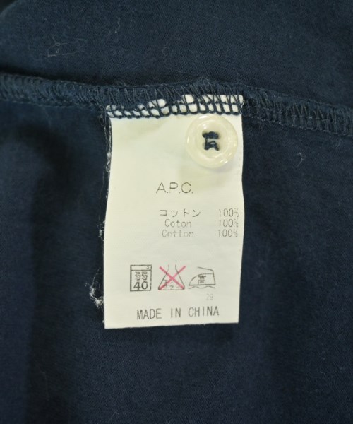 A.P.C.（アーペーセー）Tシャツ・カットソー 紺 サイズ:XS メンズ/2200706726183