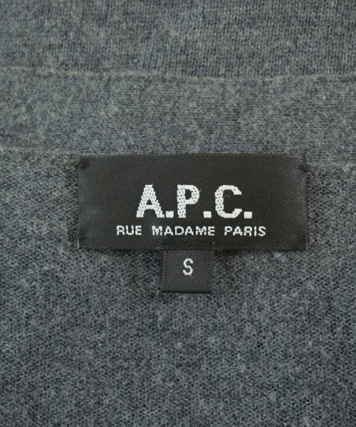 A.P.C.（アーペーセー）カーディガン グレー サイズ:S メンズ/2200706850024