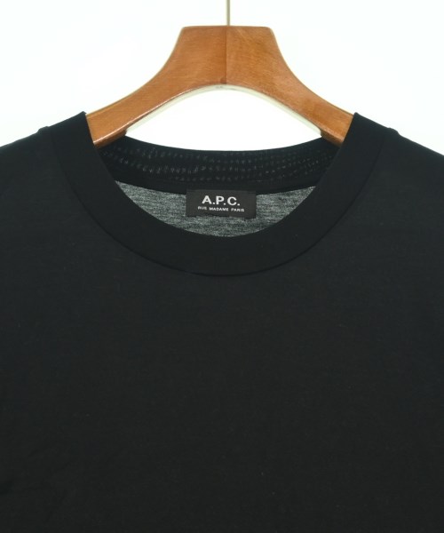 A.P.C.（アーペーセー）Tシャツ・カットソー 黒 サイズ:XL メンズ/2200707040028
