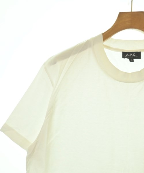 A.P.C.（アーペーセー）Tシャツ・カットソー 白 サイズ:XL メンズ/2200707040035