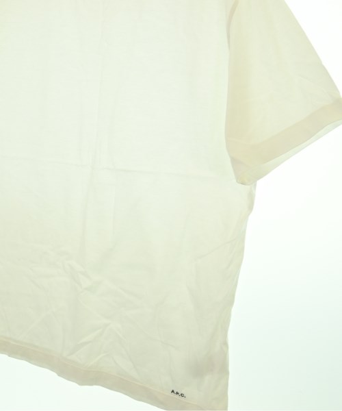 A.P.C.（アーペーセー）Tシャツ・カットソー 白 サイズ:XL メンズ/2200707040035