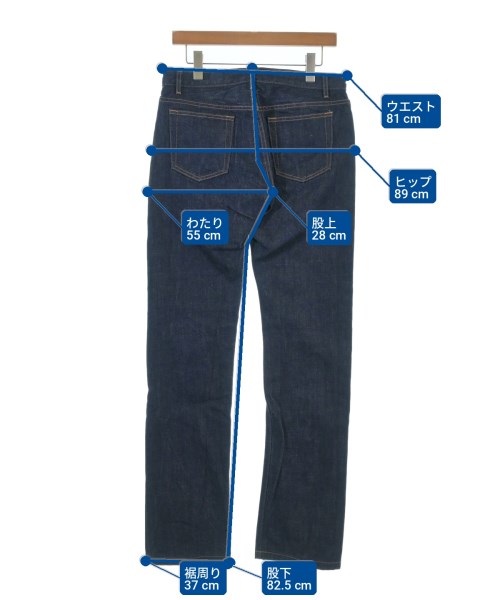 A.P.C.（アーペーセー）デニムパンツ 紺 サイズ:32(L位) メンズ/2200707136042