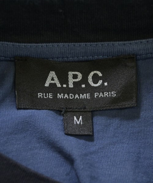 A.P.C.（アーペーセー）Tシャツ・カットソー 紺 サイズ:M メンズ/2200707434100