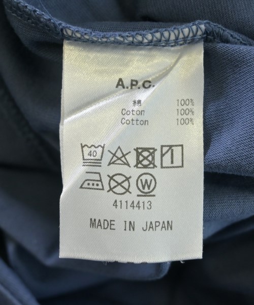 A.P.C.（アーペーセー）Tシャツ・カットソー 紺 サイズ:M メンズ/2200707434100