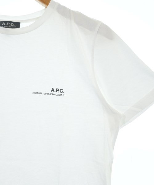 A.P.C.（アーペーセー）Tシャツ・カットソー 白 サイズ:S メンズ/2200707434131