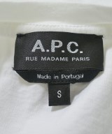 A.P.C.（アーペーセー）Tシャツ・カットソー 白 サイズ:S メンズ/2200707434131