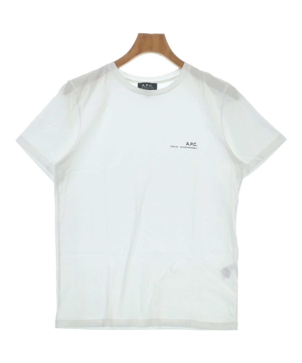 A.P.C.（アーペーセー）Tシャツ・カットソー 白 サイズ:S メンズ