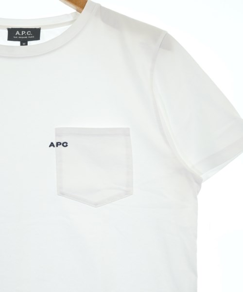 A.P.C.（アーペーセー）Tシャツ・カットソー 白 サイズ:M メンズ/2200707434148