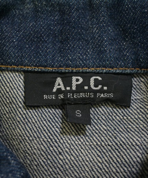 A.P.C.（アーペーセー）デニムジャケット 紺 サイズ:S メンズ/2200705524018