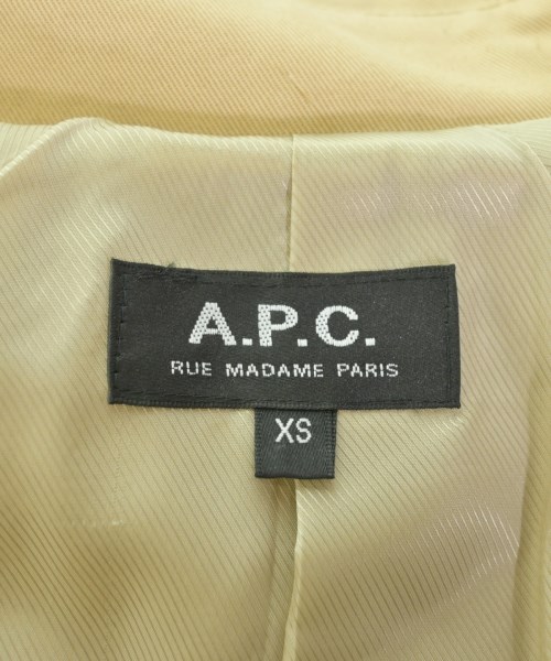 A.P.C.（アーペーセー）ステンカラーコート ベージュ サイズ:XS メンズ/2200705977012
