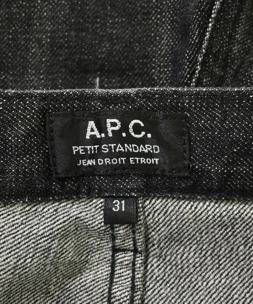 A.P.C.（アーペーセー）デニムパンツ 黒 サイズ:31(M位) メンズ/2200707992051
