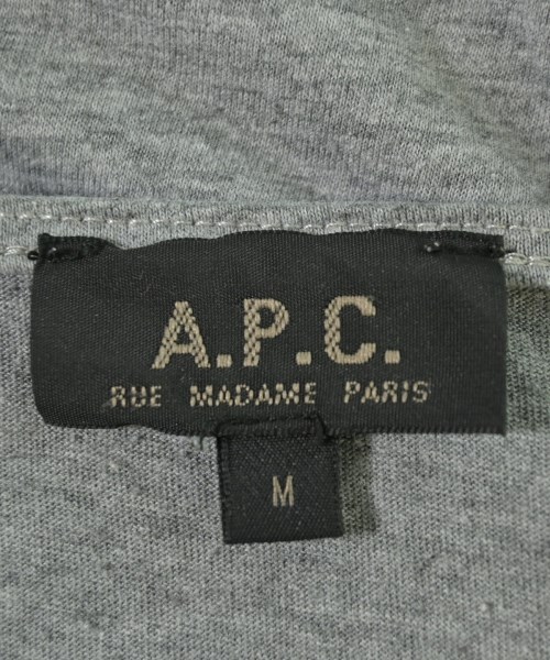 A.P.C.（アーペーセー）Tシャツ・カットソー グレー サイズ:M レディース/2200708354025