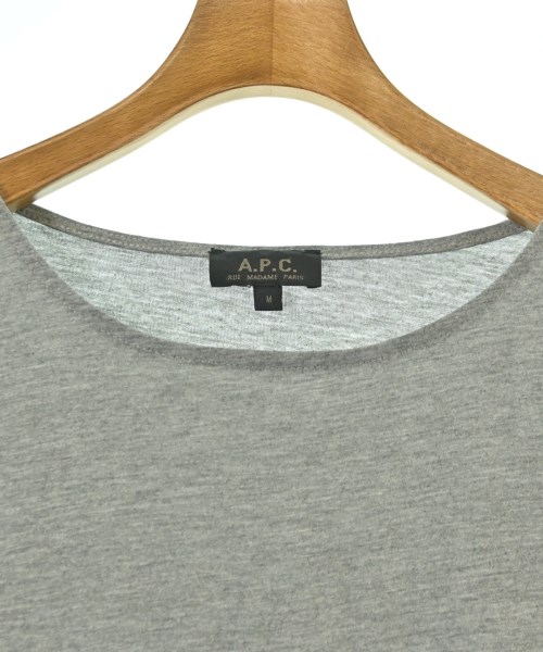 A.P.C.（アーペーセー）Tシャツ・カットソー グレー サイズ:M レディース/2200708354025
