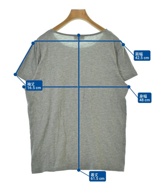 A.P.C.（アーペーセー）Tシャツ・カットソー グレー サイズ:M レディース/2200708354025
