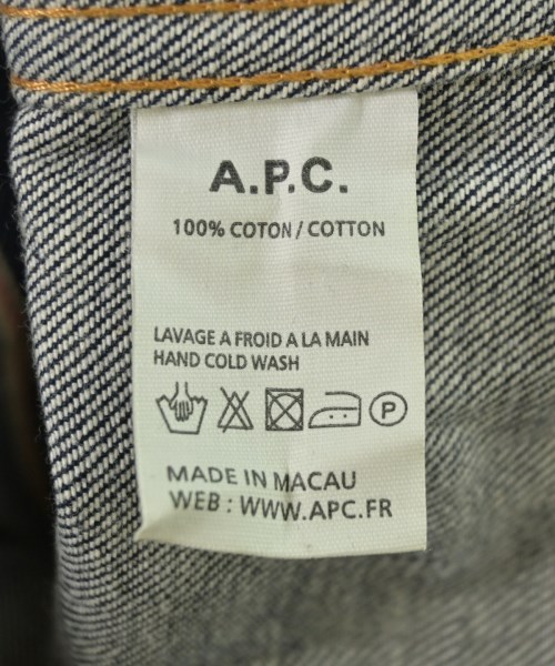 A.P.C.（アーペーセー）デニムジャケット 紺 サイズ:M メンズ/2200708926048