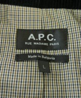 A.P.C.（アーペーセー）ステンカラーコート 黒 サイズ:L メンズ/2200703473011