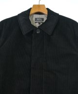 A.P.C.（アーペーセー）ステンカラーコート 黒 サイズ:L メンズ/2200703473011