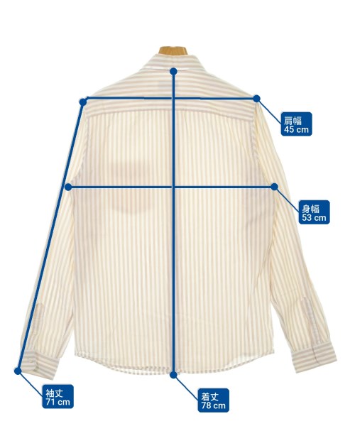 A.P.C.（アーペーセー）カジュアルシャツ ベージュ サイズ:M メンズ/2200703473028