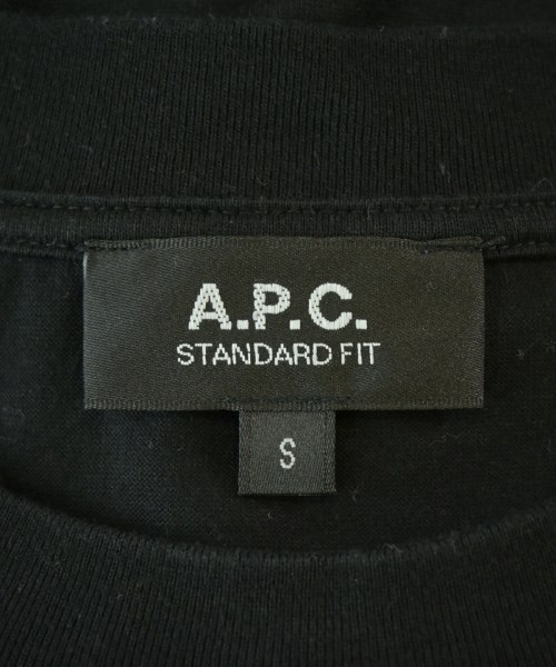 A.P.C.（アーペーセー）Tシャツ・カットソー 黒 サイズ:S メンズ/2200706926118