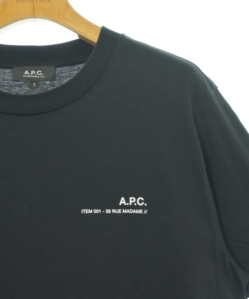 A.P.C.（アーペーセー）Tシャツ・カットソー 黒 サイズ:S メンズ/2200706926118