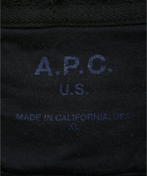 A.P.C.（アーペーセー）パーカー 黒 サイズ:XL メンズ/2200710060044